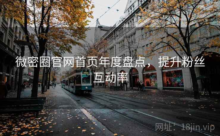 微密圈官网首页年度盘点，提升粉丝互动率